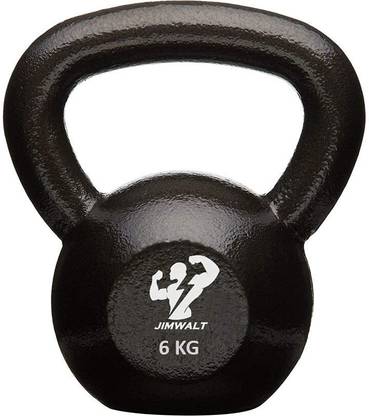 JIMWALT The Indian Made Premium Cast Iron Black Kettlebell