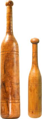 Mugdal Menia Exercise Gym Tool for home Brown Indian Clubs
