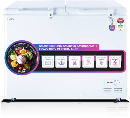Haier 324 L Double Door Standard Deep Freezer