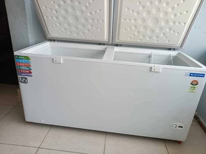 Blue Star 575 L Double Door Standard Deep Freezer