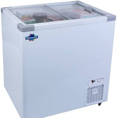 Rockwell 236 L Double Door Standard Deep Freezer