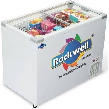 Rockwell 346 L Double Door Standard Deep Freezer