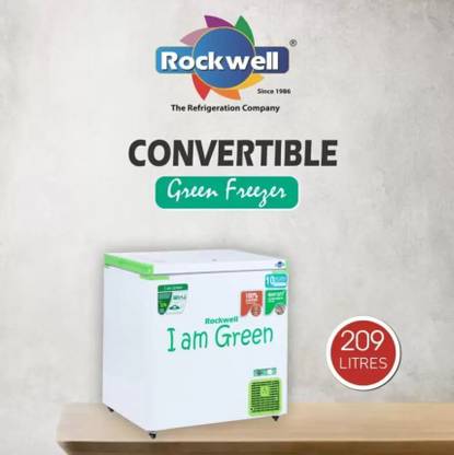 Rockwell 209 L Single Door Standard Deep Freezer