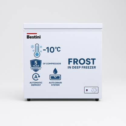 Bestini 220 L Single Door Standard Deep Freezer