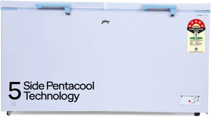 Godrej 500 L Double Door Standard Deep Freezer