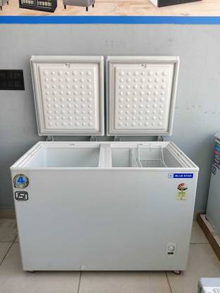 Blue Star 300 L Double Door Standard Deep Freezer