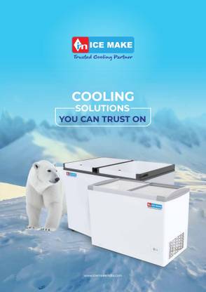 Icemake 305 L Double Door Convertible Deep Freezer
