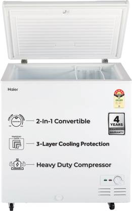 Haier 218 L Single Door Standard Deep Freezer