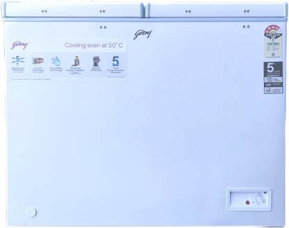 Godrej 302 L Double Door Standard Deep Freezer