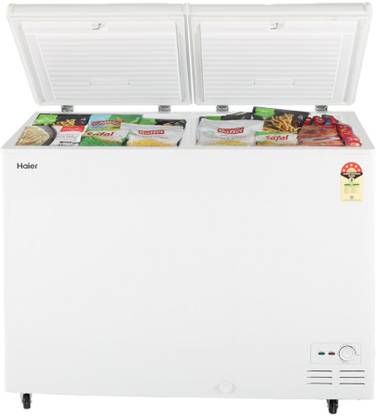 Haier 320 L Double Door Standard Deep Freezer