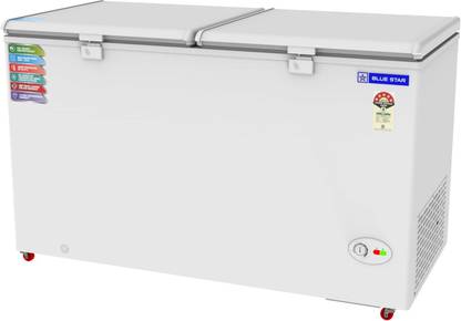 Blue Star 410 L Double Door Standard Deep Freezer