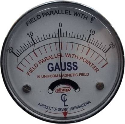 SEVOX Analog Gauss Meter Frequency Meter