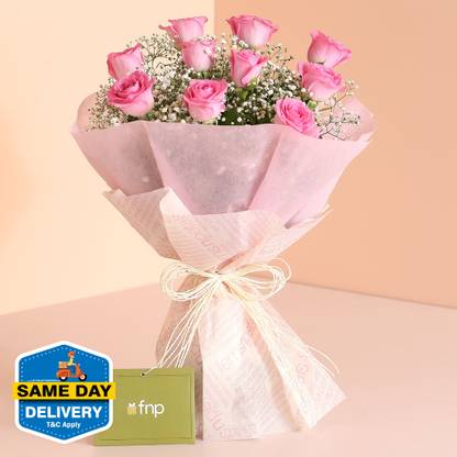 FNP Fresh Pink Roses Bouquets