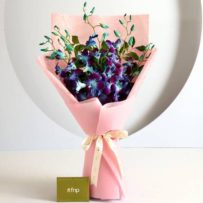 FNP Fresh Purple Orchids Bouquets