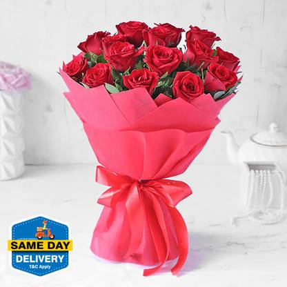 IGP Fresh Red Roses Bouquets