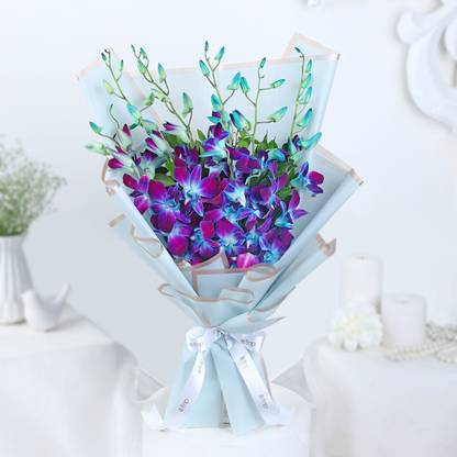 FNP Fresh Purple Orchids Bouquets