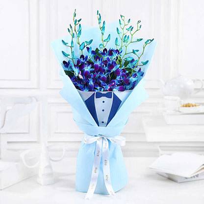 FNP Fresh Multicolor Orchids Bouquets