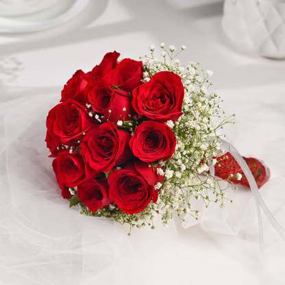 Floweraura Fresh Red Rose Bouquets