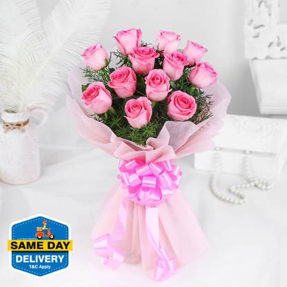 FNP Fresh Pink Roses Bouquets