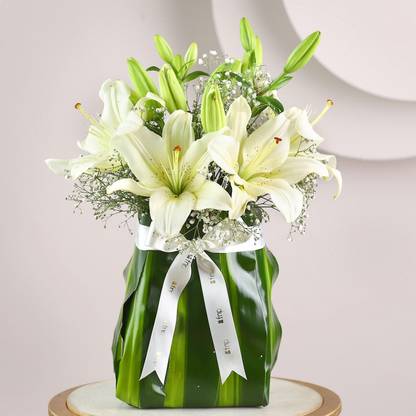 FNP Fresh Multicolor Lilies Bouquets