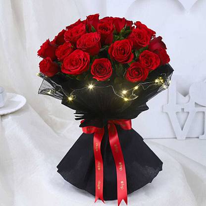 FNP Fresh Multicolor Roses Bouquets