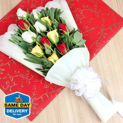 Floweraura Fresh Multicolor Assorted Bouquets