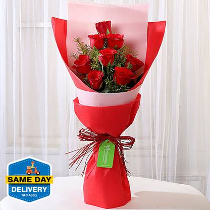 FNP Fresh Red Roses Bouquets