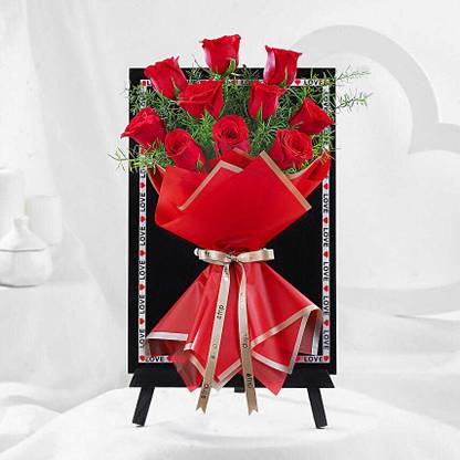 FNP Fresh Multicolor Roses Bouquets