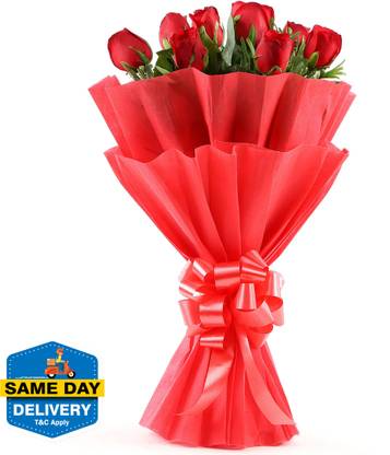 FNP Fresh Red Roses Bouquets