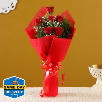 FNP Fresh Red Roses Bouquets