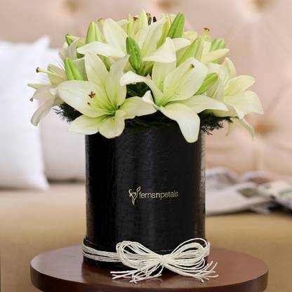 FNP Fresh White Lilies Bouquets