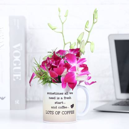 Purple Fresh Purple Orchids Bouquets