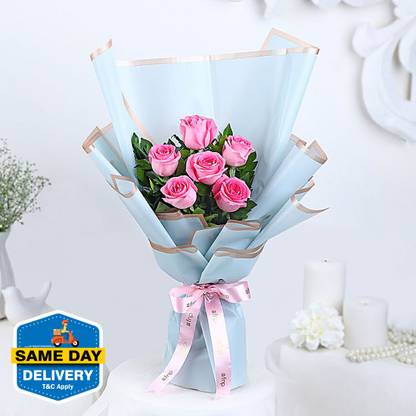 FNP Fresh Pink Roses Bouquets
