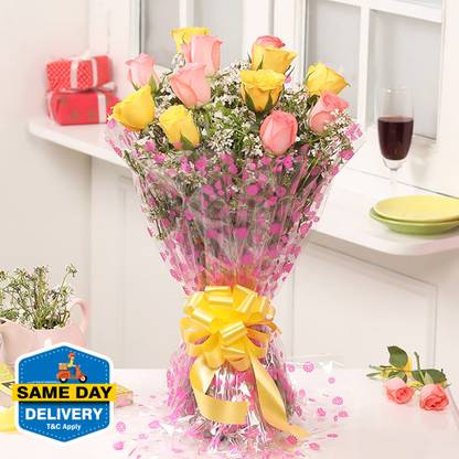Floweraura Fresh Multicolor Assorted Bouquets