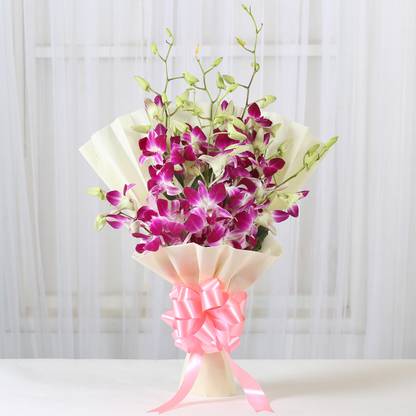 FNP Fresh Purple Orchids Bouquets