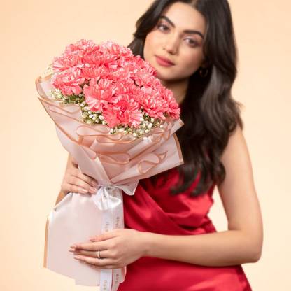 FNP Fresh Red Carnations Bouquets