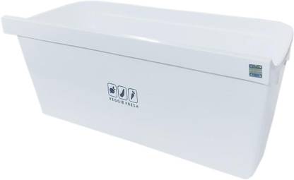 Payflip Fridge Vegetable Box Crisper Tray Basket For Genius Single Door 170-175 Liter Fridge Door Shelf