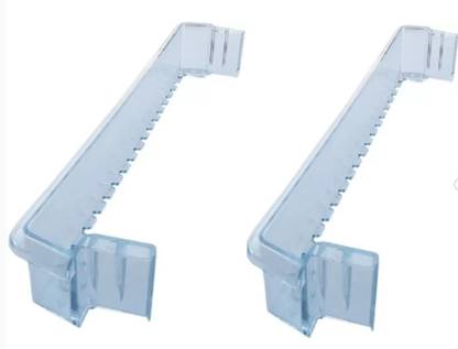 SATYAM Haier Single Door Fridge Compatible Door Bottle Shelf (Plain-Clear) PACK OF- 2 Fridge Door Shelf