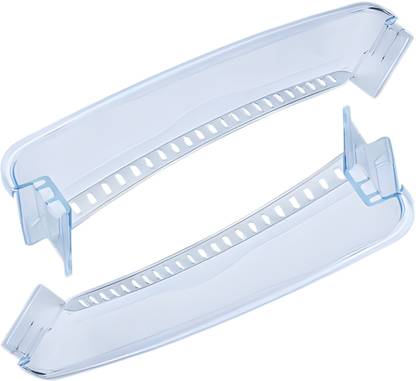 Crossflip Videocon Single Door Fridge Bottle Shelf (Big) lock H 3.5 Inch pack of 2 Fridge Door Shelf