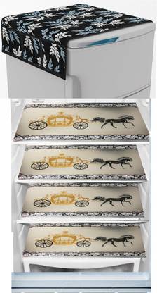 REVEXO FDSFMTBLACK PATTI4MGHODA Fridge Door Shelf