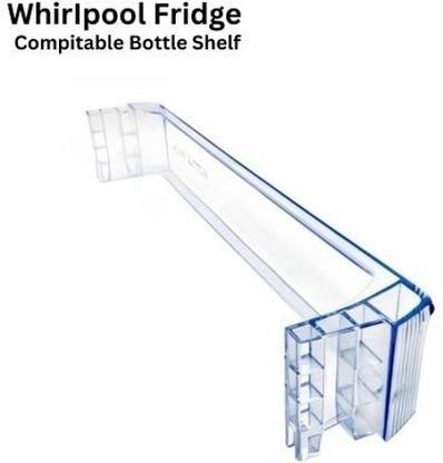 Crossflip Bottle Shelf Rack Part No W10418661 For Whirlpool Single Door Refrigerators Fridge Door Shelf