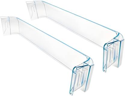 Crossflip MAN370879 Pack of 2 Bottle Shelf Rack for LG Single Door Fridge Door Shelf Fridge Door Shelf