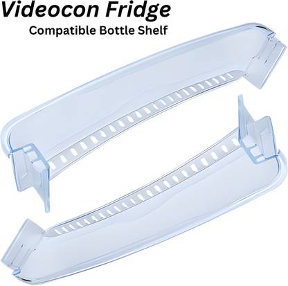 Crossflip Videocon Single Door Fridge Bottle Shelf (Big) lock) 23 Holes Bottle Self Fridge Door Shelf
