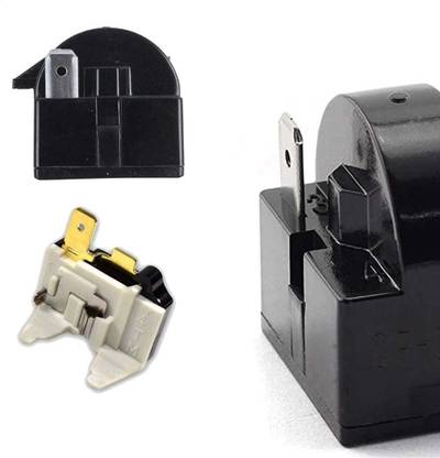 Spinxx Fridge PTC Start Relay Overload 1 Pin L, color: black 1 Set Push-in Fridge Filter