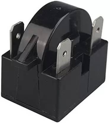 M&MHARIS M&MHARIS Refrigerator PTC Start Relay Overload 3 Pins, Color: Black 1 Set Inline Fridge Filter