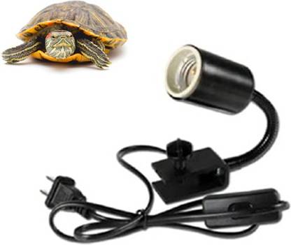 Sage Square Reptile Aquarium Heat Lamp Turtle Lights holder with Clip, Basking Lamp Holder Halogen Fridge Freezer Light Bulb