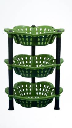 MBazar Plastic Fruit & Vegetable Basket