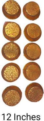 Lavish Secrets Set of 10 - ( 12 INCHES ) - BASKET FOR WEDDING / FRUITS / VEGETABLES PACKING Plastic Fruit & Vegetable Basket