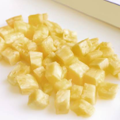 Pineapple Cubes Cut