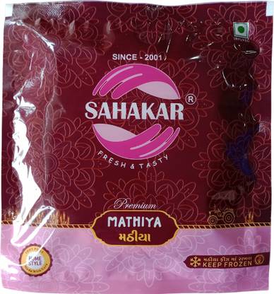 SAHAKAR Green chilli Mathiya (crispy,crunchy,spicy and slightly sweet) (Pack of 2)